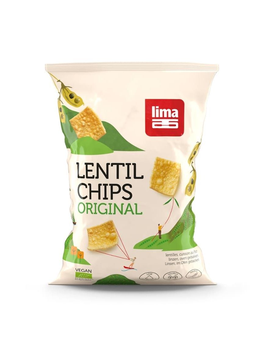 Lentil Chips original 12 Stück zu 90 g