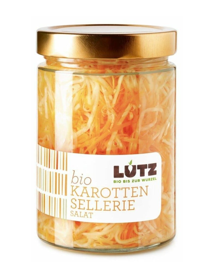 bio Karotten Sellerie Salat Lutz