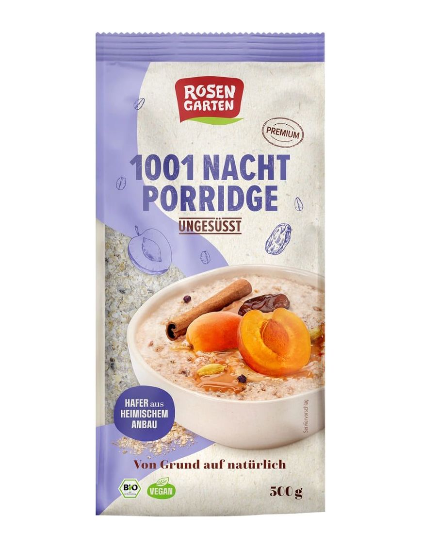 1001-Nacht Porridge Ungesüsst Rosengarten