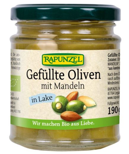 Gefüllte Oliven mit Mandeln in Lake Rapunzel