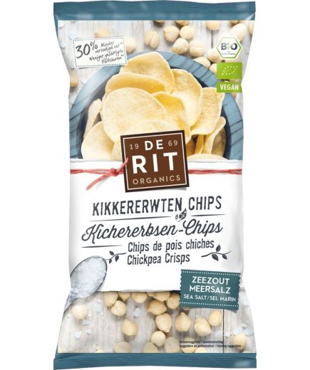 Kichererbsen-Chips Meersalz 75 g