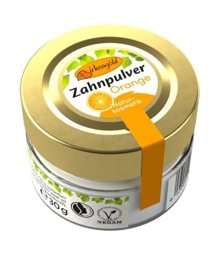 Xylit Zahnpulver Orange Kids 6 Stück zu 30 g