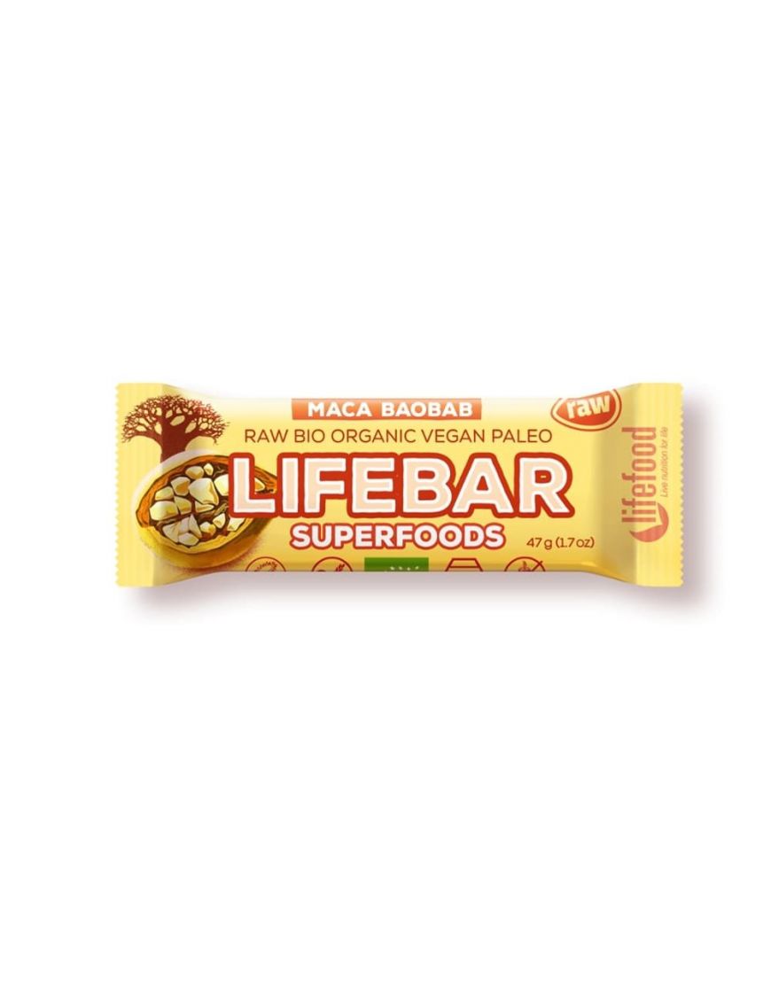 Lifebar Superfoods Maca Baobab Lifefood
