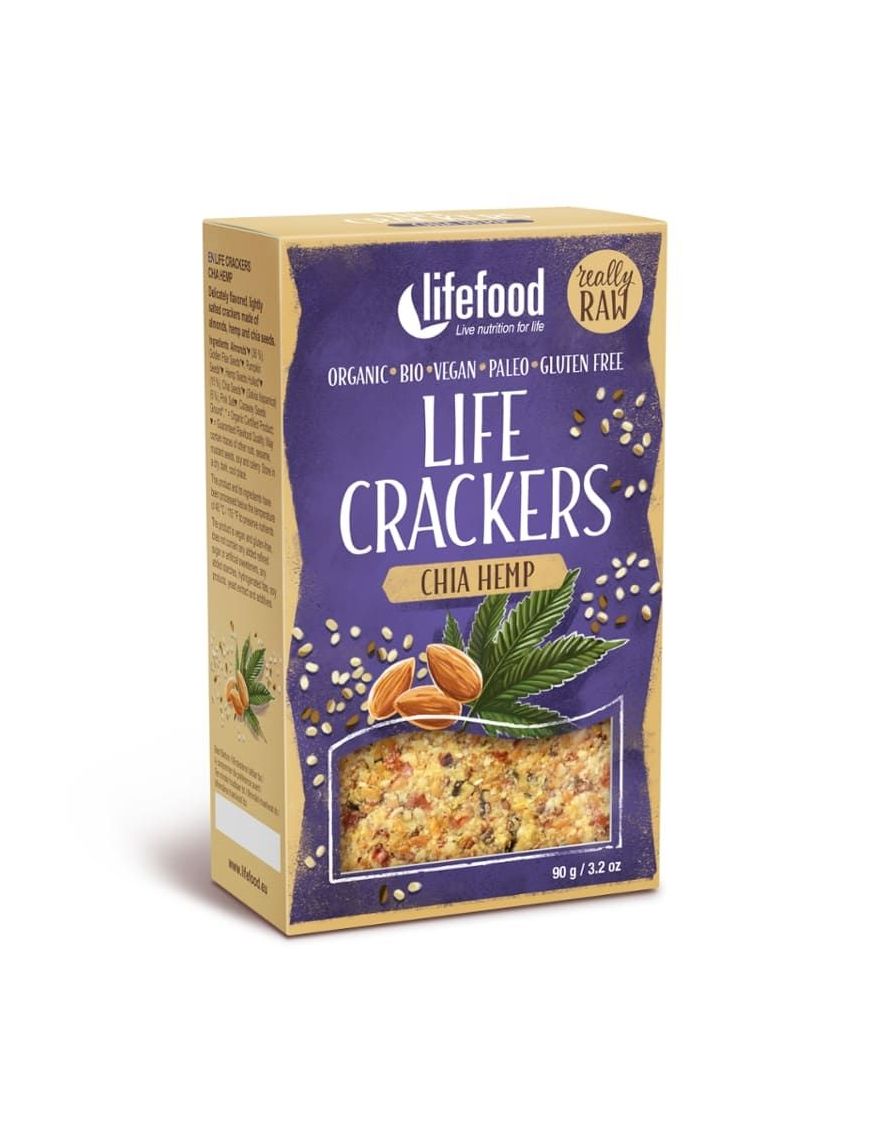 Life Crackers Chia Hemp Lifefood