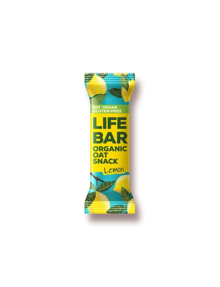 Lifebar Organic Oat Snack Lemon Lifefood