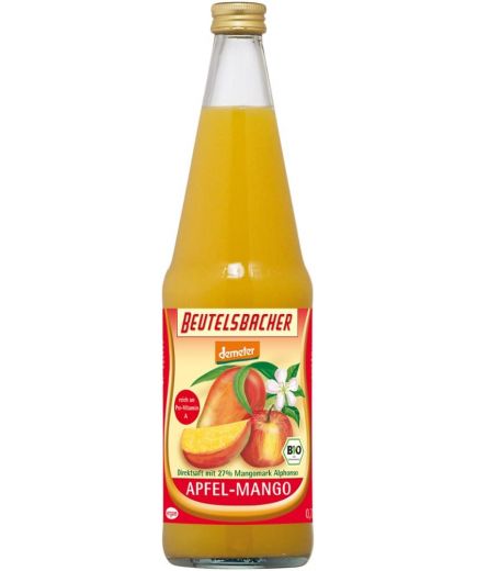 Apfel-Mango Saft 6 Stück zu 700 ml (Pfandflasche)