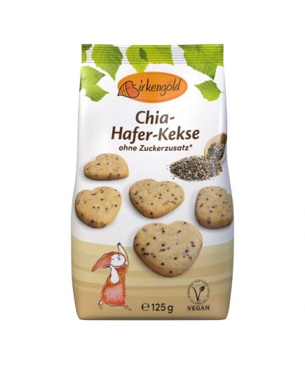 Chia Hafer Kekse Xylit 125 g
