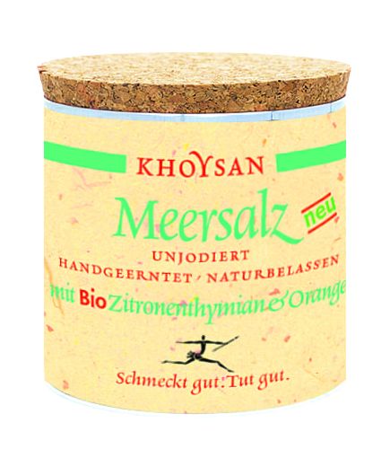 Khoysan Meersalz mit Zitronenthymian & Orange Khoysan