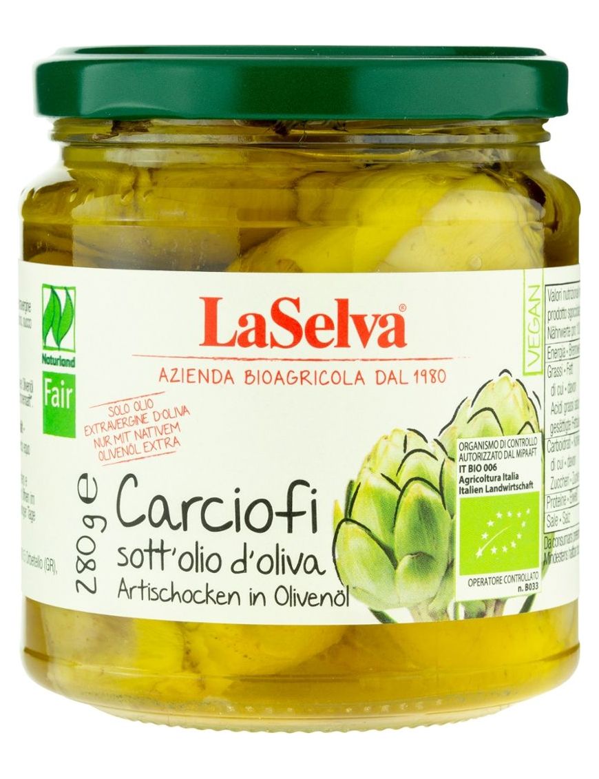 Carciofi Artischocken in Olivenöl LaSelva