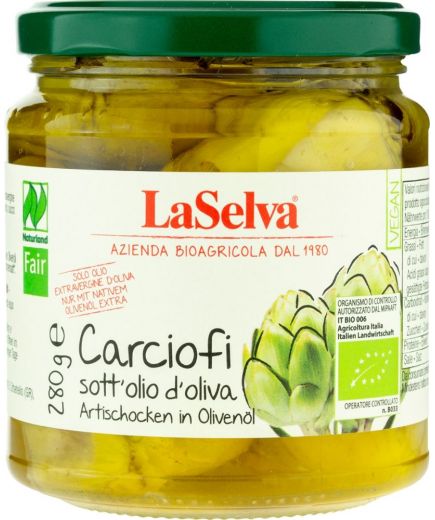 Artischocken in Olivenöl LaSelva