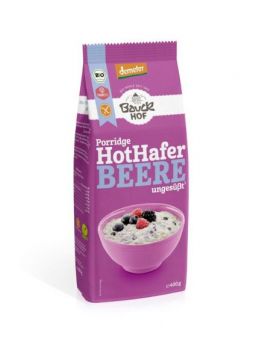 Porridge HotHafer Beere ungesüßt Bauckhof
