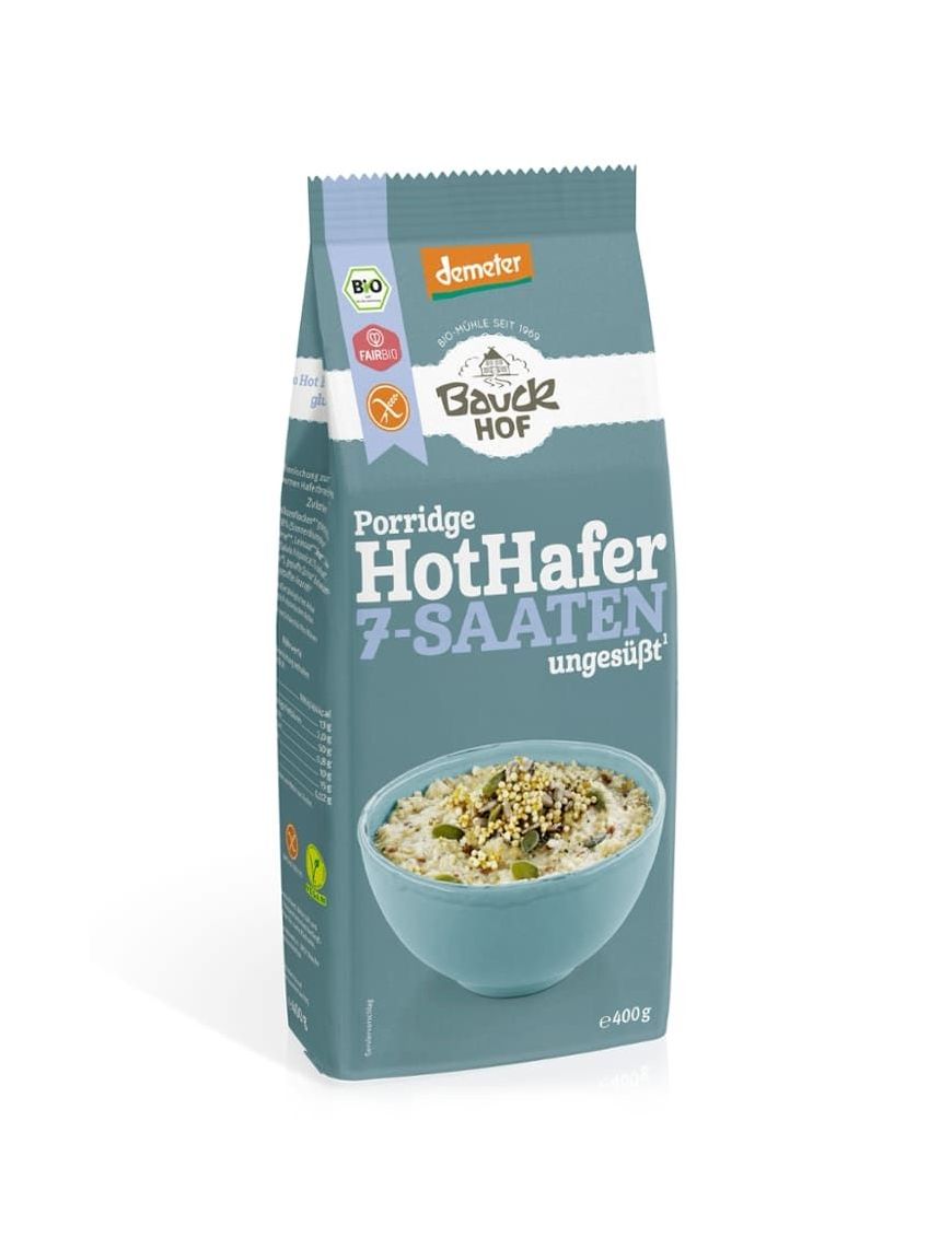 Porridge HotHafer 7-Saaten ungesüßt Bauckhof