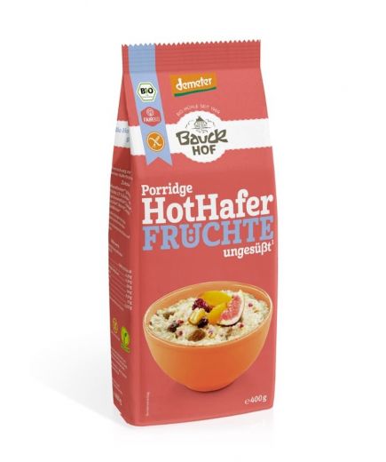 Porridge HotHafer Früchte ungesüßt Bauckhof