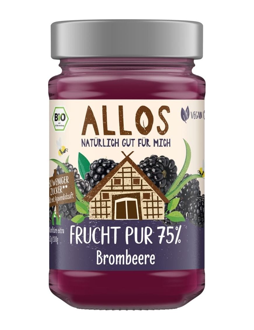 Frucht Pur Brombeere Allos
