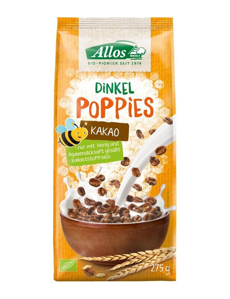 Dinkel Poppies Kakao Allos