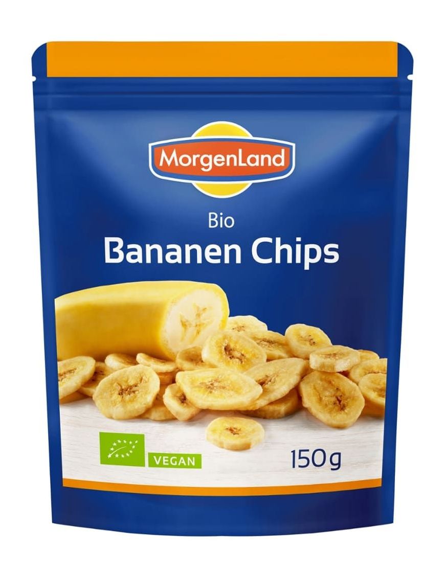 Bananen Chips getrocknet 7 Stück zu 150 g