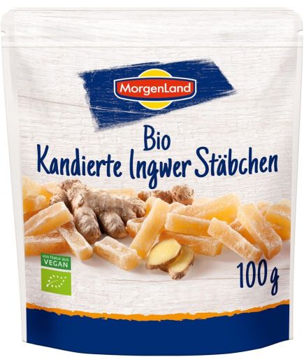 Bio Kandierte Ingwer Stäbchen Morgenland