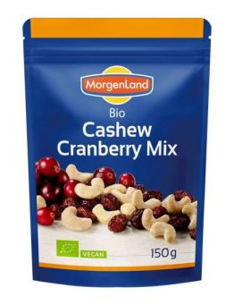 Bio Cashew Cranberry Mix Morgenland