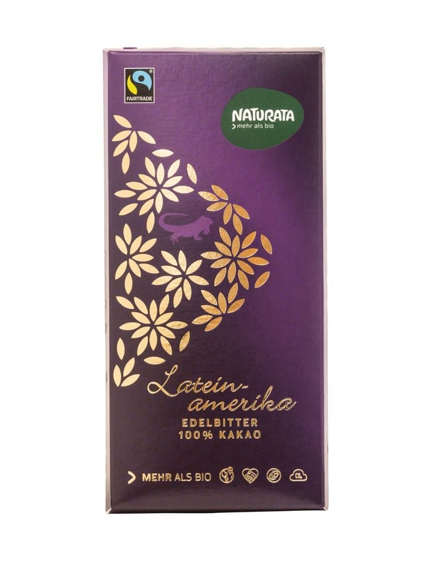 Lateinamerika Edelbitter 100% Kakao Naturata