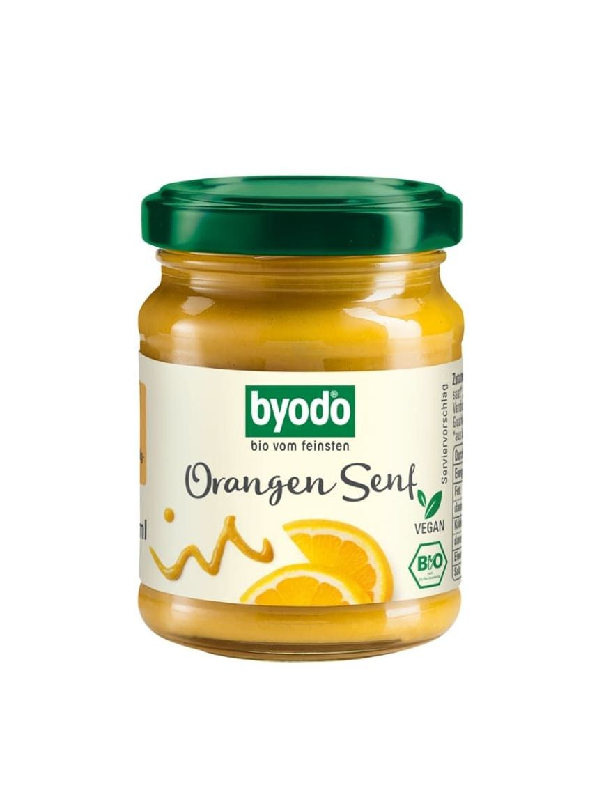 Orangen Senf Byodo