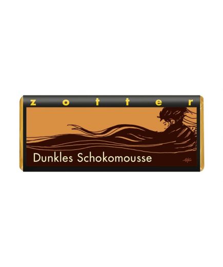 Dunkles Schokomousse Zotter Schokolade