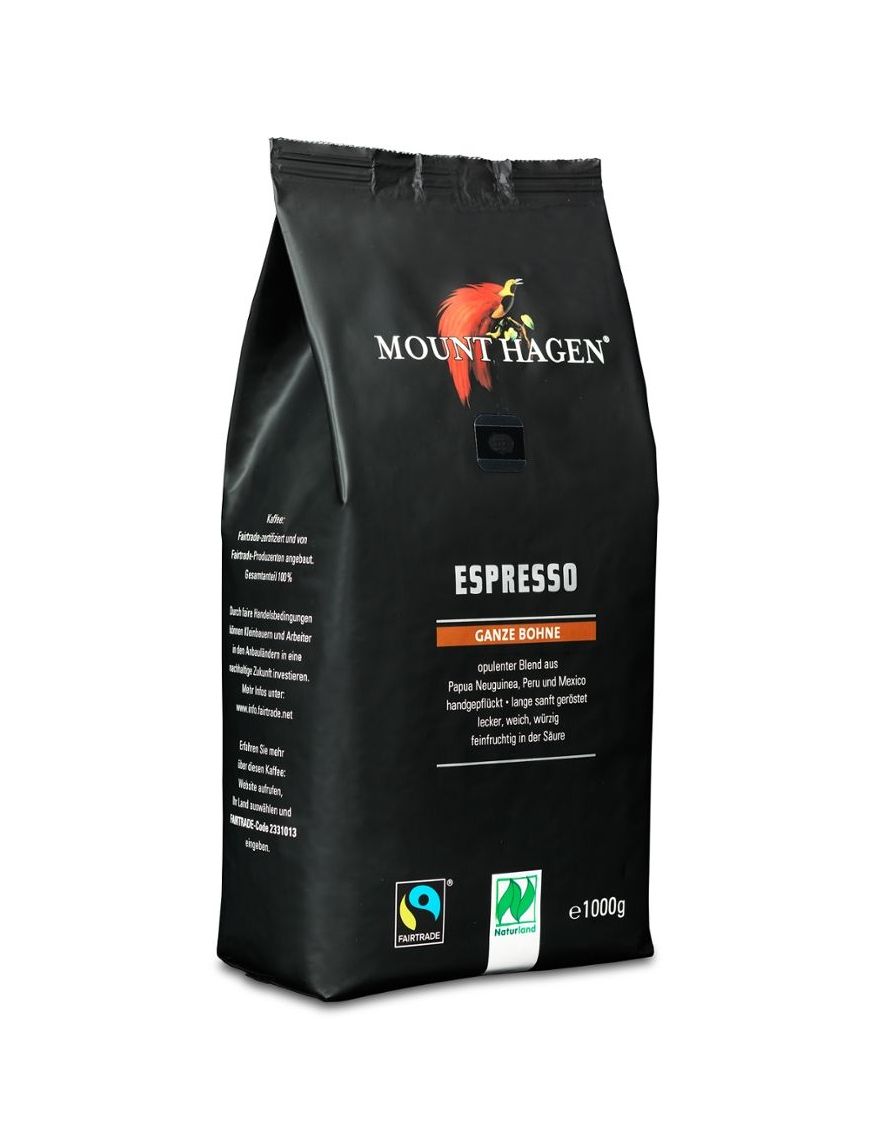 Espresso Ganze Bohne Mount Hagen