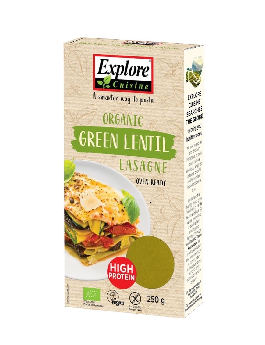 Organic Green Lentil Lasagne Explore