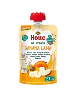 Banana Lama Banane, Apfel, Mango & Aprikose Holle