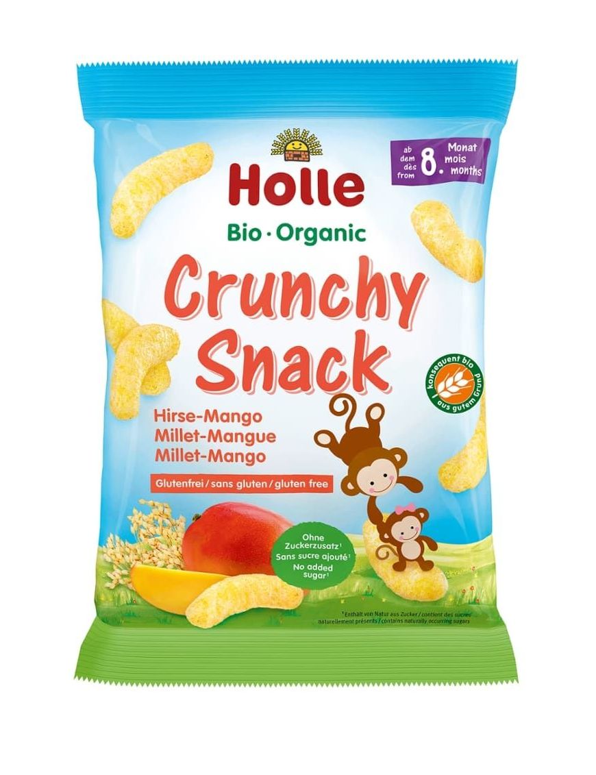 Crunchy Snack Hirse-Mais 8 Stück zu 25 g
