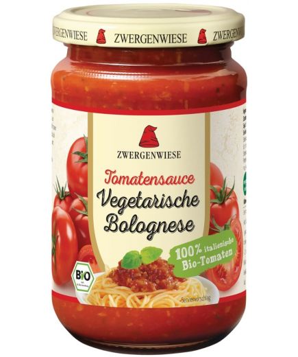 Tomatensauce Vegetarische Bolognese Zwergenwiese