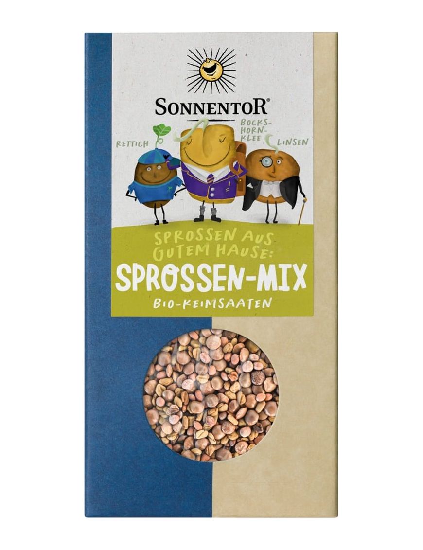 Sonnentor - Sprossen-Mix Bio-Keimsaaten 6 Stück zu 120 g
