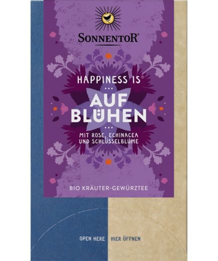 Happiness is Aufblühen Sonnentor