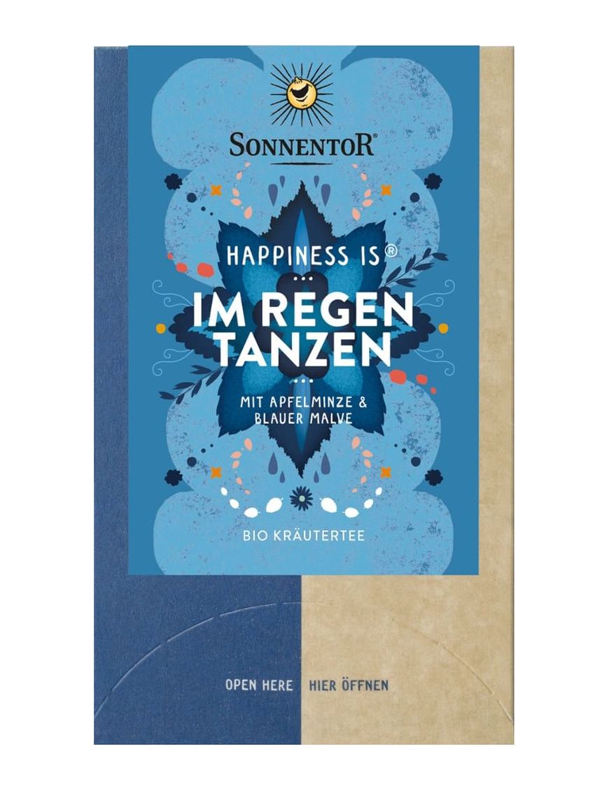 Happiness is Im Regen Tanzen Sonnentor