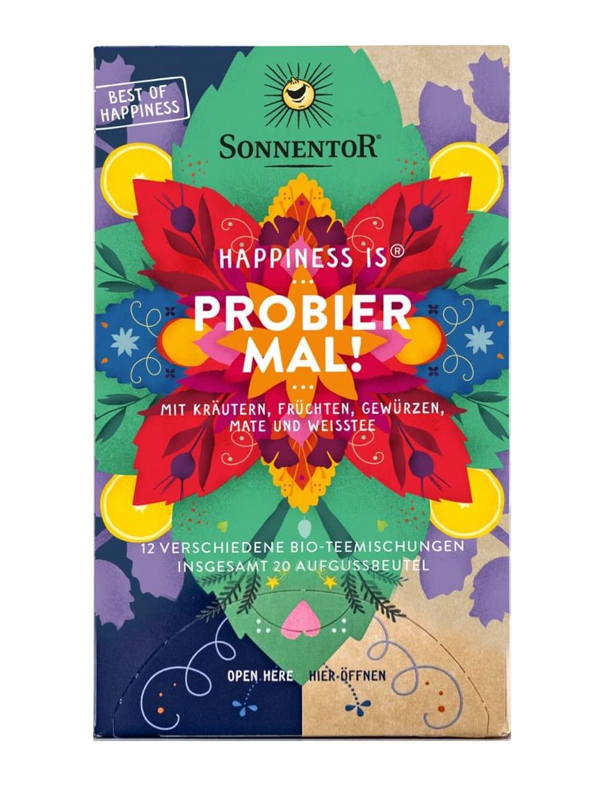 Happiness is Probier mal! Sonnentor