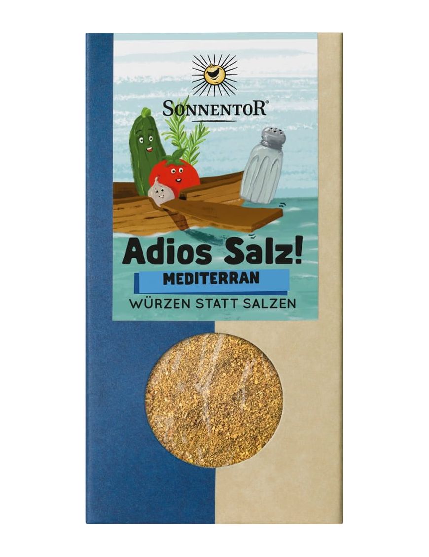 Adios Salz! Gemüsemischung mediterran 6 Stück zu 50 g