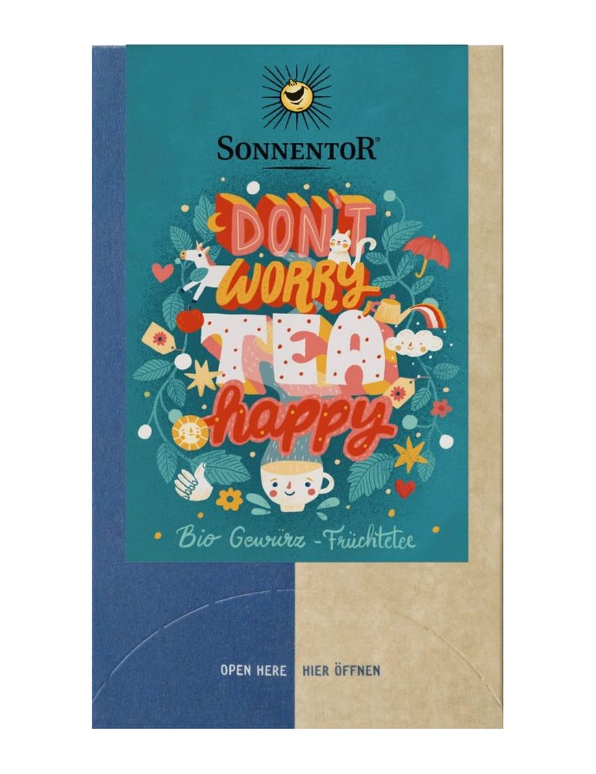 Don't worry Tea happy Sonnentor