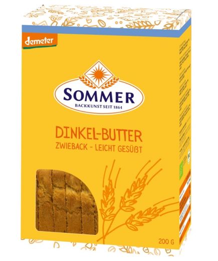 Dinkel Butter-Zwieback Sommer