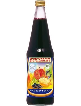 Beutelsbacher - Holunder-Punsch 6 Stück zu 700 ml (inkl. Pfand für Flaschen und Kiste)