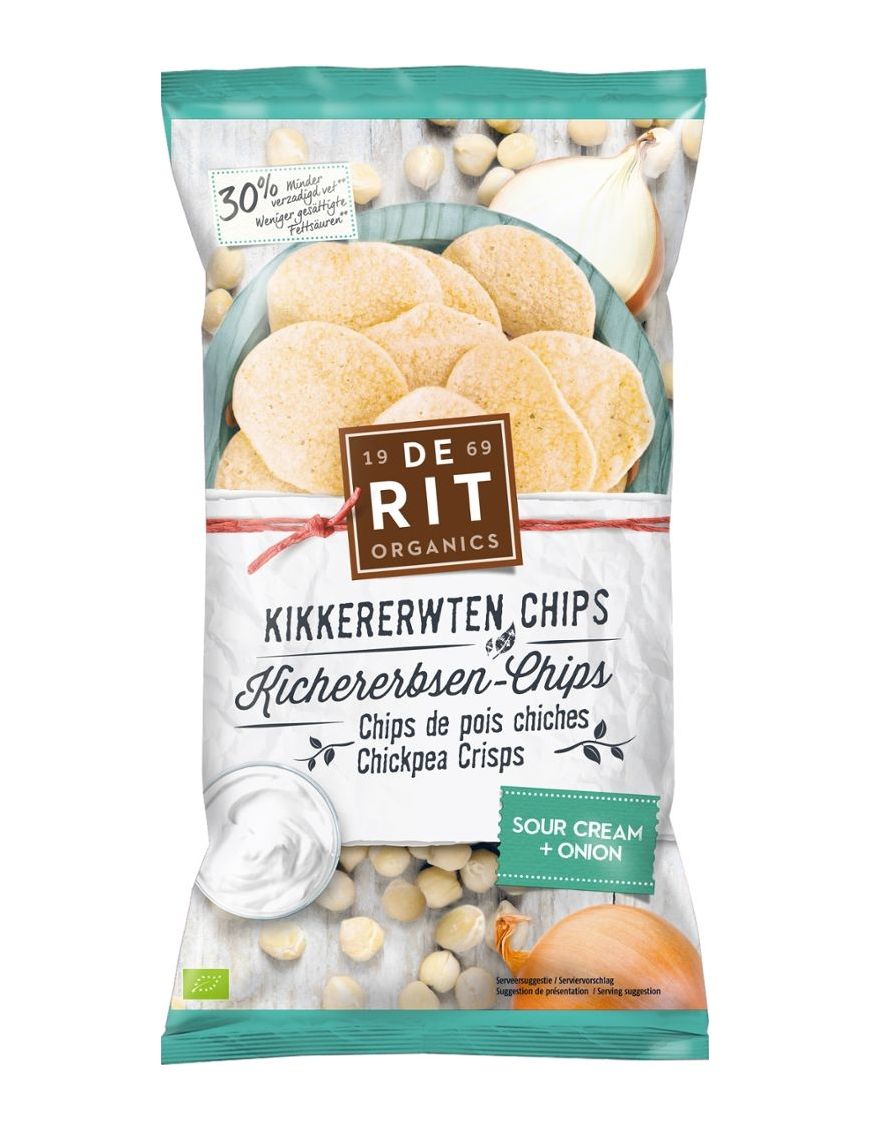 Kichererbsen Chips Sour Cream + Onion De Rit