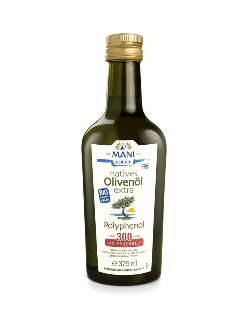 Natives Olivenöl extra Polyphenol Mani