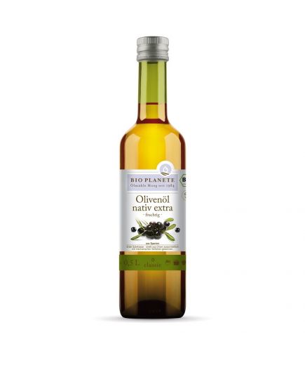 Bio Planete - Olivenöl nativ extra fruchtig 6 Stück zu 500 ml