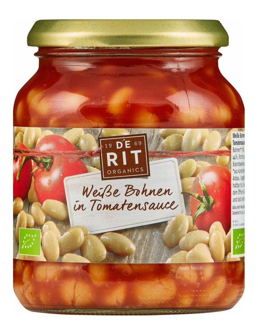 Weiße Bohnen in Tomatensauce De Rit