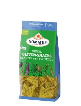 Dinkel Oliven-Snacks Kräuter der Provence Sommer