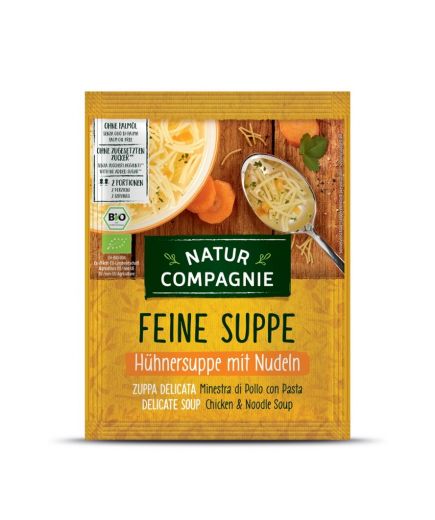 Feine Suppe Hühnersuppe mit Nudeln Natur Compagnie
