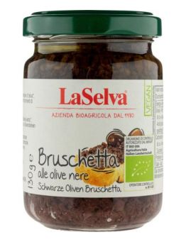 Bruschetta alle olive nere schwarze Oliven Bruschetta LaSelva