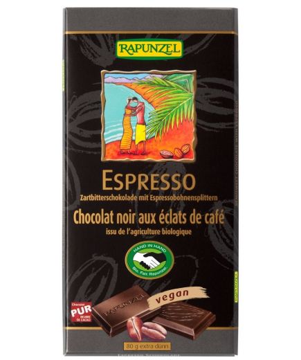 Zartbitter Schoko Espresso 12 Stück zu 80 g