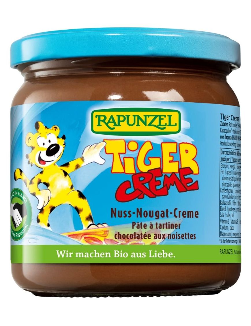 Tiger Creme Nuss-Nougat-Creme Rapunzel