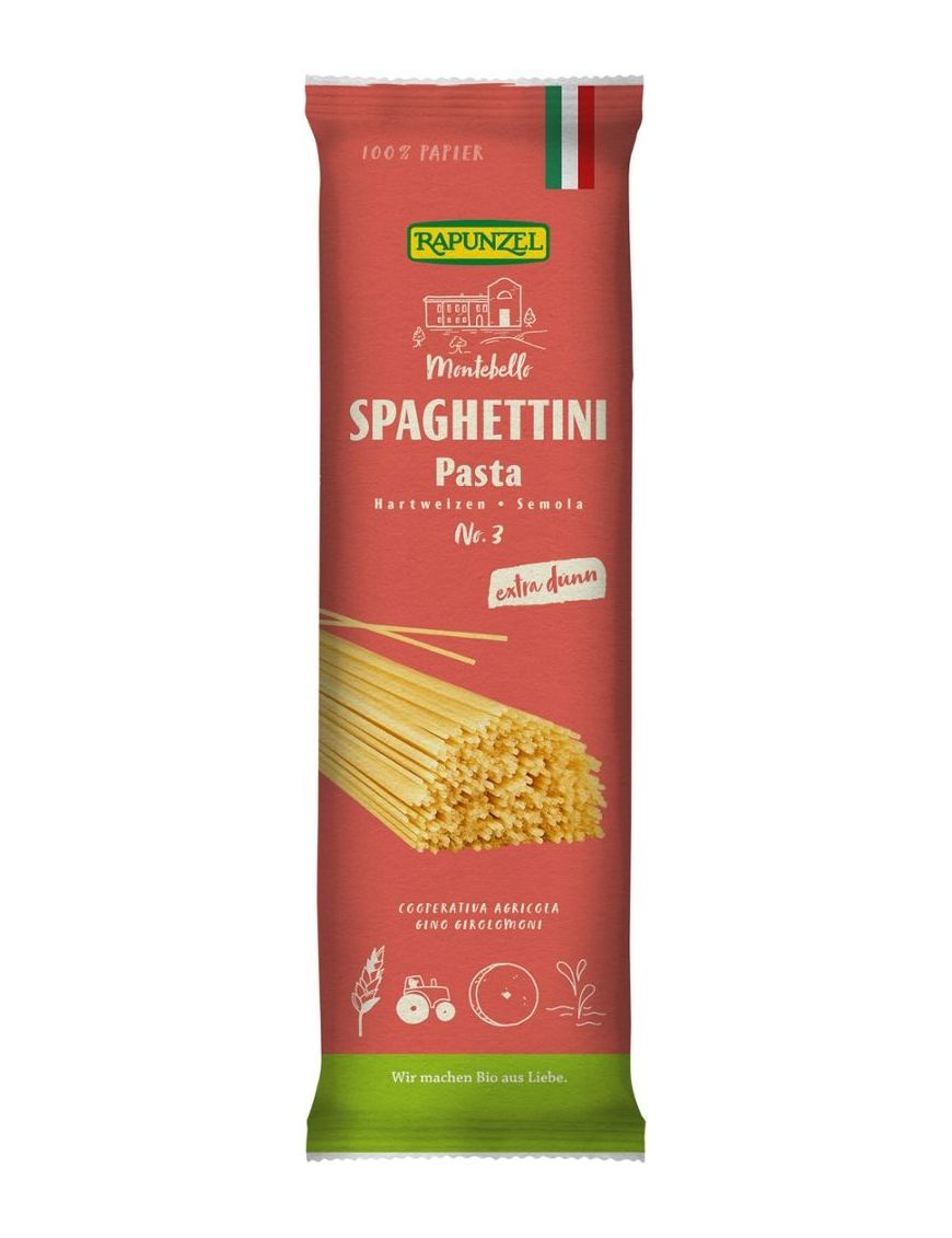 Spaghettini Semola No.3 dünn 12 Stück zu 500 g