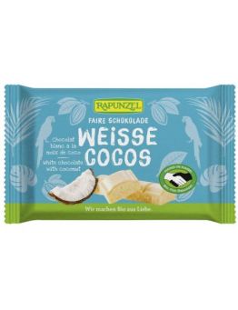 Weisse Schoko mit Kokos  12 Stück zu 100 g