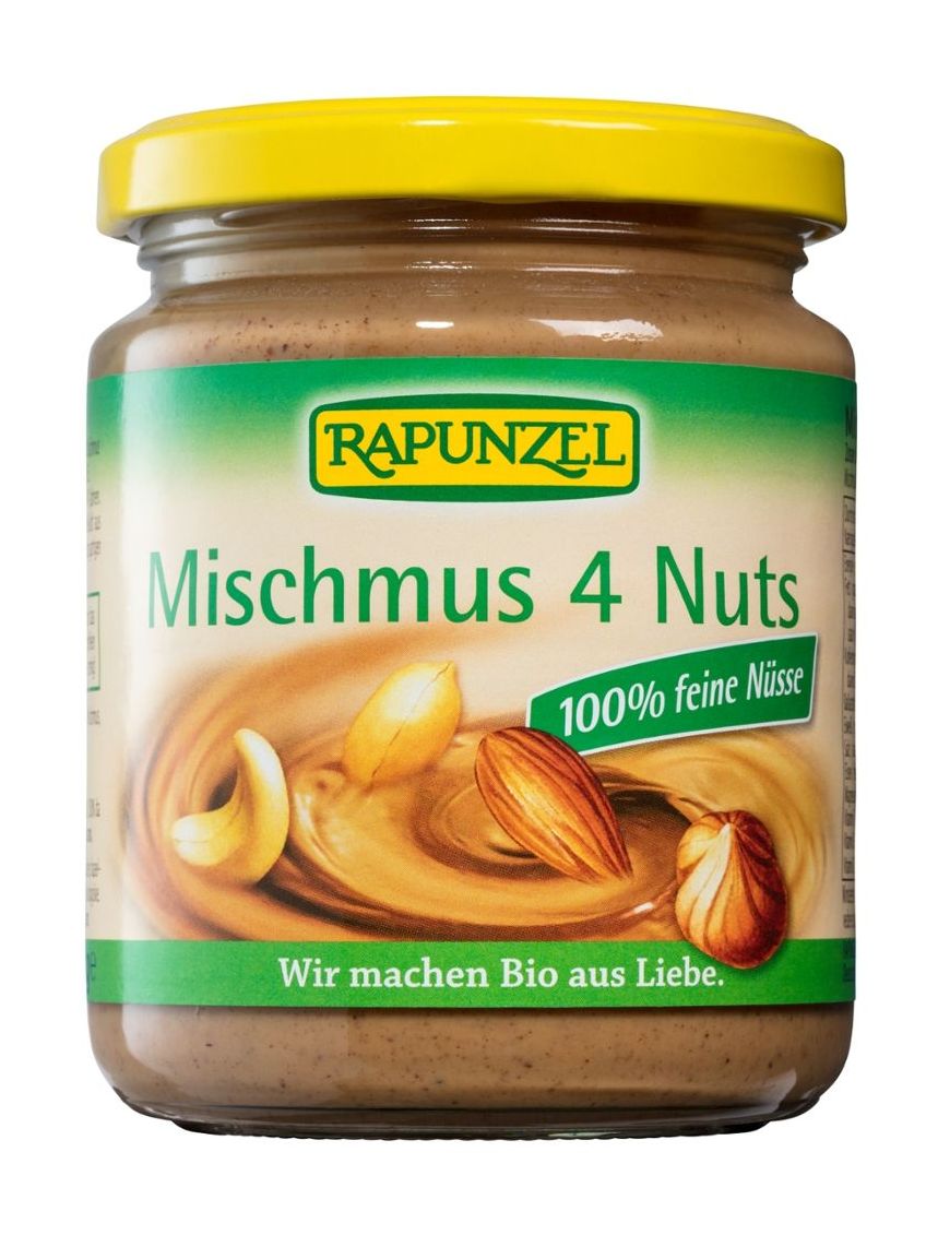 Mischmus 4 Nuts 6 Stück zu 250 g